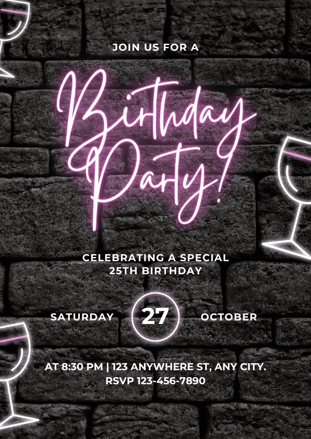 Birthday Card - The Photo 360