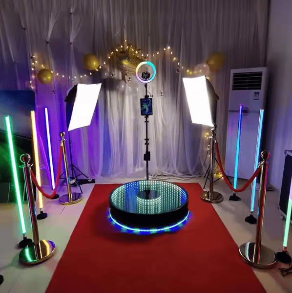 360 selfie rental booth